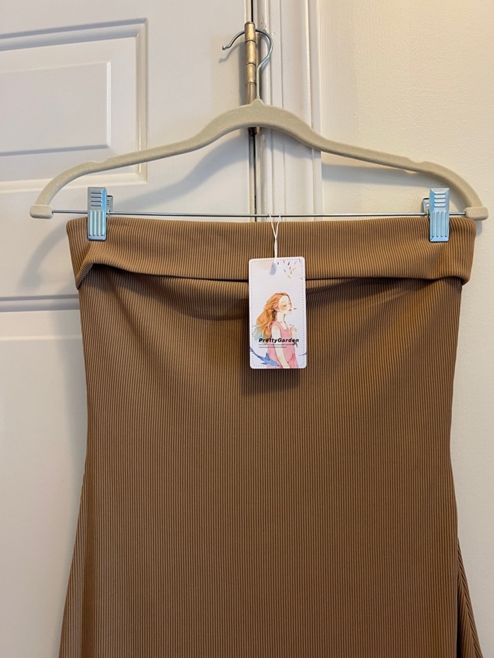 Pretty Garden  size S ribbed midi dress - Picture 2 of 5